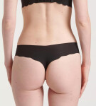 Dámské kalhotky ZERO Microfibre 2.0 Hipstring - BLACK - černé 0004 - SLOGGI BLACK L
