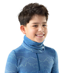 Dětský merino nákrčník SMARTWOOL Kids' Thermal Merino Neck Gaiter, Indigo Linear Peaks velikost: LXL