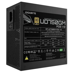 GIGABYTE UD750GM PG5 V2 / Zdroj / 750W / ATX 3.1 / modulární / 80PLUS Gold (GP-UD750GM PG5 V2)
