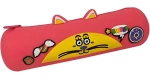 MITAMA Mitamino Animal růžová-žlutá / Penál / Silikonový / Zip / 22 × 7 × 6,5 cm (63704-0284)