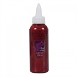 Docrafts Třpytivé lepidlo červené 120 ml
