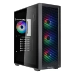 SilverStone FARA 515XR černá / PC skříň / Midi-Tower / ATX / 4x 120mm ARGB / temperované sklo (SST-FA515XR-BG)