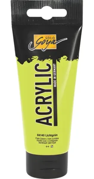 Kreul SOLO GOYA Light Green / Akrylová barva / 100 ml / na vodní bázi (84140)