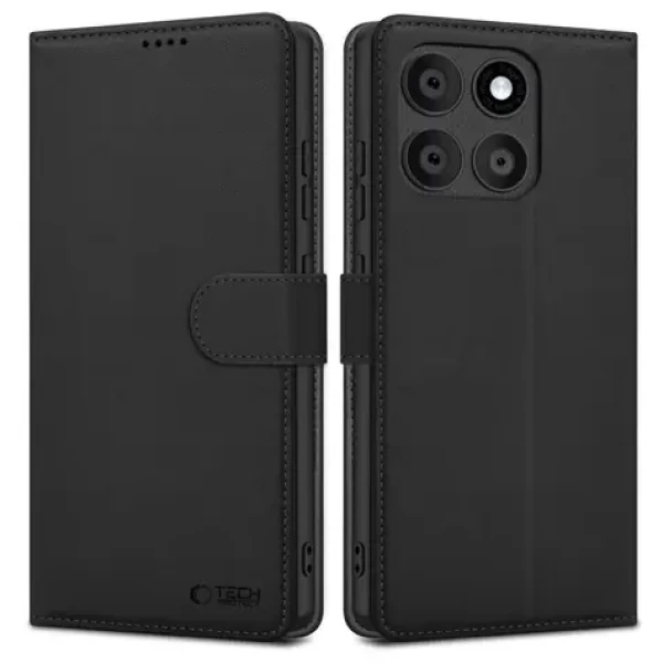 Tech-Protect Wallet černá / Pouzdro / Motorola Edge 60, 60 Fusion / Peněženkové (5906302363834)