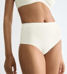 Dámské kalhotky GO Daily Cotton Highwaist - WHITE - bílé 00GZ - SLOGGI WHITE XXL