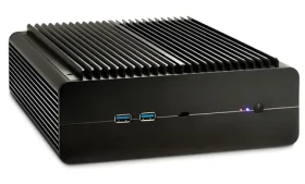 Inter-Tech IP-60 černá / Mini ITX / hliníková / 2x USB 3.0 / bez zdroje (88887372)