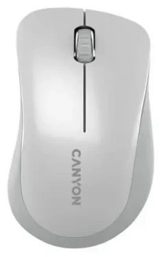 CANYON MW-11PW bílá perleť / Bezdrátová optická myš / 1200 DPI / 3 tlačítka / USB přijímač (CNE-CMSW11PW)