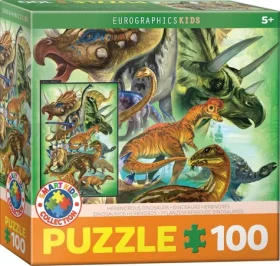 EUROGRAPHICS Puzzle Býložraví dinosauři