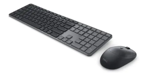 Dell KM726 černá / Set bezdrátové klávesnice a myši / CZ/SK layout / 2.4GHz / Bluetooth / 6000 DPI (580-BDHL)