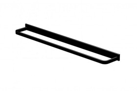 STEINBERG - 450 Držák ručníků, délka 61 cm, matná černá 450 2600 S