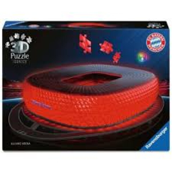 3D Puzzle Iconics: Allianz Arena (Noční edice) 216 dílků