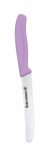 Alvarak Nerezový nůž vroubkovaný fialový 22 cm