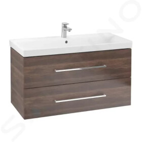 VILLEROY & BOCH - Avento Umyvadlová skříňka, 980x514x452 mm, 2 zásuvky, Arizona Oak A89200VH