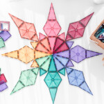 Connetix Connetix Tiles - Magnetická Stavebnice Pastelová Geometry 40 ks
