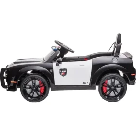 Buddy Toys Elektrické auto Dodge černo-bílá