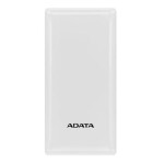 ADATA C20 Power Bank 20000mAh bílá / 2.1A / 2x USB-A / 1x USB-C (PBC20-WH)