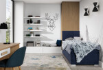 Boxspring Rocco 90 látka: Soft 33, Varianta: Pravá