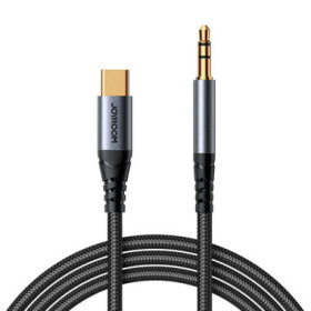 Joyroom SY-A07 Kabel Jack 3.5 mm (M) - USB-C (M) 1.2m šedá (SY-A07)