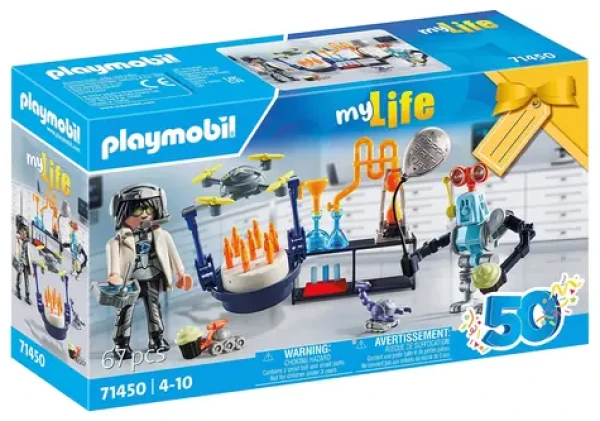 Playmobil® My Life 71450 Výzkumník s roboty