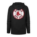 47 Brand Pánská mikina Boston Red Sox MLB Backer Burnside Hoodie Velikost: L