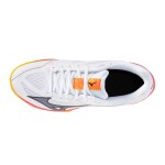 Mizuno Lightning Star Z7 Jr White/Fiery Coral 2/Citrus - Volejbalová obuv Mizuno LIGHTNING STAR Z7 Jr V1GD230398 Velikost obuvi v EU: 32,5