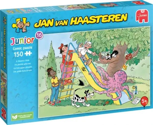 JUMBO Puzzle JvH Junior 16: Kluzká skluzavka
