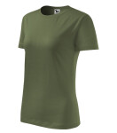 Classic New tričko dámské khaki M