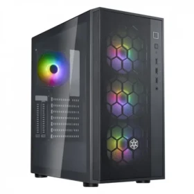 SilverStone Fara R1 PRO V2 černá / ATX / 1x USB-A 2.0 / 2x USB-A 3.0 / 4x 120mm ARGB / bez zdroje / průhledná bočnice (SST-FAR1B-PRO-V2)
