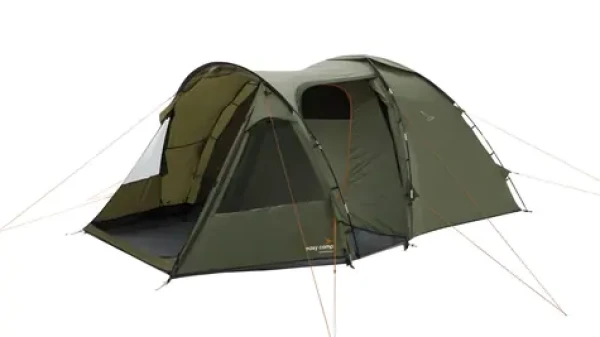 Easy Camp Kinn 5 olivově zelená / Kopulovitý stan pro 5 osob / 420 x 310 x 190 cm / Vodní sloupec: 3000 mm (120489)