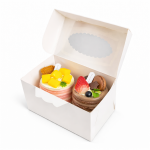 Cake star krabička na 2ks cupcakes nebo dezerty bez vložky 16 x 10 x 10 cm