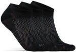 Běžecké ponožky CRAFT CORE Dry Footies - tři páry Velikost textilu: 43-45