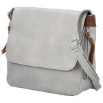 Stylová dámská crossbody Metagga new, světle šedá