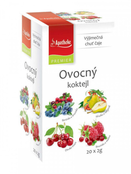 Apotheke Ovocný koktejl 20x2g