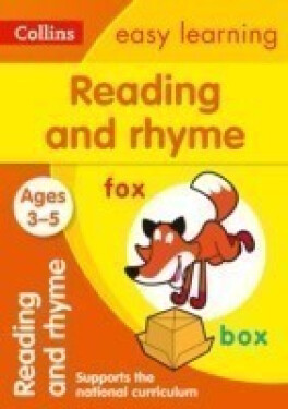 Activity Book Ages 3-5 - Reading and Rhyme - Collins Easy Learning