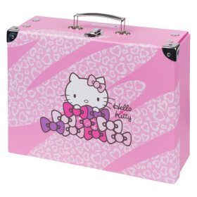 BAAGL Skládací školní kufřík Hello Kitty Sweet Leopard