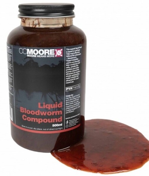 CC Moore Tekutá potrava Liquid Bloodworm extract 500ml,CC Moore Tekutá potrava Liquid Bloodworm extract 500ml