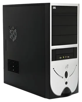 ACUTAKE ACU-SMILE-SB stříbrná / Počítačová skříň / Midi Tower / Micro ATX / bez zdroje (ACU-SMILE-SB)