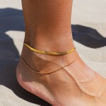 ELENYS Balance Duo – pozlacený náramek 18K žluté zlato Délka náramku: 19+6 cm / max. 25 cm