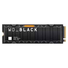 WD Black SN850X 1TB chladič / M.2 SSD 2280 / PCIe Gen4 x4 / TLC / R: 7300MBps / W: 6300 MBps / 5y (WDS100T2XHE)