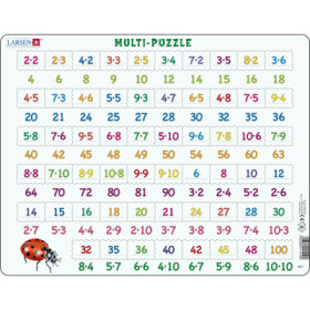 Puzzle Násobení 81 dílků
