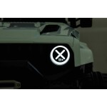 Mamido Elektrické autíčko jeep Off-road Speed 4x4 zelené