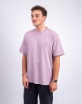 Tričko Carhartt WIP S/S Helix Redux T-Shirt Pink Fog garment dyed