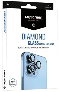 MyScreen Diamond Glass Apple iPhone 14 Pro/14 Pro Max fialová / Ochranné sklo fotoaparátu / 9H / Instalační sada (MD6863 DGCLC PURP)