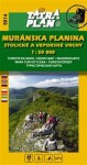 Muránska planina, Stlolické Veporské vrchy Turistická cykloturistická mapa 1:50 000