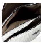 Trendy dámská koženková crossbody kabelka Fulla, bílá