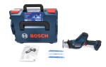 Bosch GSA 18V-LI C + kufr L-Boxx 136 / aku pila ocaska / 18V / Zdvih 21mm / až 3050 zd.z.min. / bez baterie a nabíječky (06016A5001)