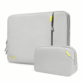 Tomtoc Sleeve Kit 13" Apple MacBook Pro/Air šedá (TOM-A13-C12G)