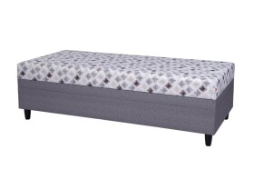 Postel Neo Rozměr: 80 x 200 cm, Matrace: Kombiflex - tvrdost 2, látka: Korpus Renan 11 + lehací plocha Walker 7 (vzor)