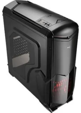 AeroCool BattleHawk černá / PC skříň / ATX / bez zdroje (4713105955415)