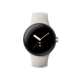 Google Pixel Watch 41mm stříbrno-černá / Chytré hodinky / AMOLED / 5ATM / Wi-Fi / BT (GA03182-DE)